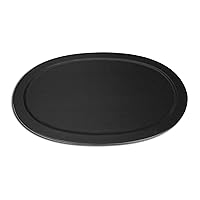 Dacasso Black Leather Serving Tray