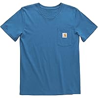 Carhartt Unisex Kid's Short Sleeve Pocket T Tee Shirt