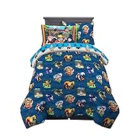 Naruto Anime Bedding Super Soft Comforter And Sheet Set With Sham, 5 Piece Twin Size, By Franco