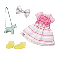 Glitter Girls by Battat - Shiny Flowers In Bloom Outfit -14