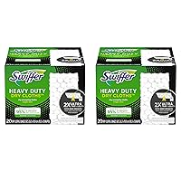 Swiffer Sweeper Heavy Duty Mop Pad Refills for Floor Mopping and Cleaning, All Purpose Multi Surface Floor Cleaning Product, Original Version, 20 Count (Pack of 2)