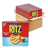 RITZ Hint of Salt Crackers, 12-13.7 oz Boxes