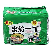 Nissin Demae Ramen Instant Noodle 3.5oz (Tonkotsu Pork, 5 Packs)