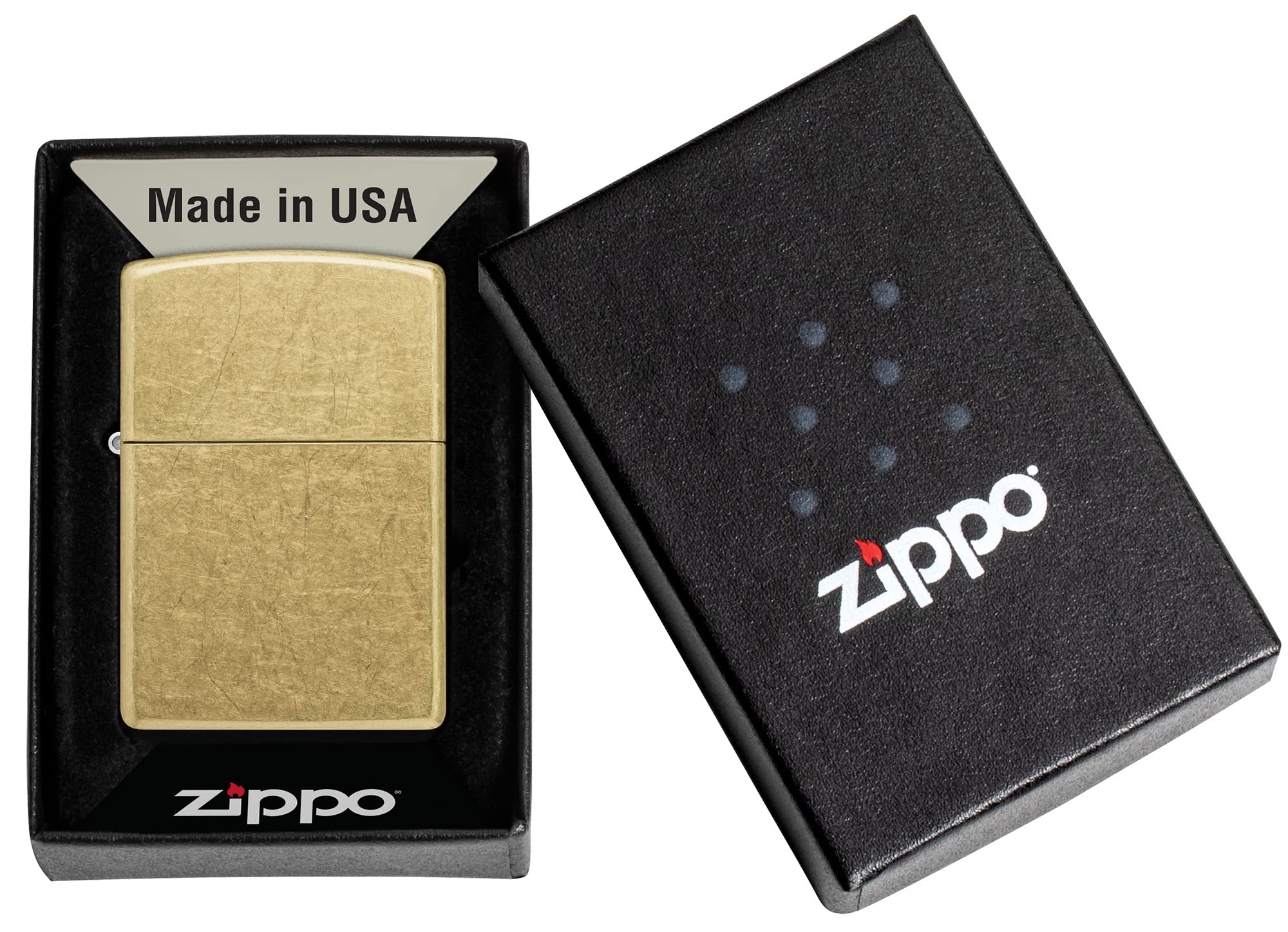 Zippo Brass Pocket Lighters