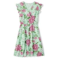 Baby Girls' Mommy and Me Matching Short Sleeve Dresses