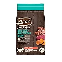 Merrick Premium Grain Free Dry Adult Dog Food, Wholesome and Natural Kibble with Real Duck and Sweet Potato - 22.0 lb. Bag