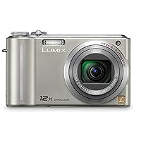 Panasonic Lumix DMC-ZS1 10MP Digital Camera with 12x Wide Angle MEGA Optical Image Stabilized Zoom and 2.7 inch LCD (Silver)