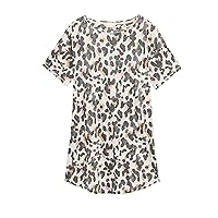 Marks & Spencer Women's Loungewear Cotton Rich Camoflage Print Short Sleeve Nightshirt