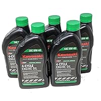 Kawasaki 99969-6296 (Pack of 5) SAE 10W-40 4-Cycle Engine Oil and Fuel Treatment