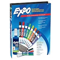 IF(EXPO Dry Erase Marker Kit with 12 Fine & Chisel Tip markers, Eraser & Spray Cleaner, 14-Piece Set,EXPO Dry Erase Marker Kit with 12 Fine & Chisel Tip markers, Eraser & Spray Cleaner, 14-Piece Set,EXPO Dry Erase Marker Kit with 12 Fine & Chisel Tip markers, Eraser & Spray Cleaner, 14 Piece Set)