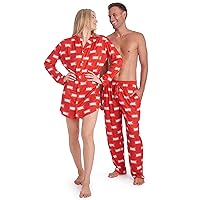 Marvel Avengers Adult His and Hers Matching Sleep Set Men's Lounge Pants or Women's Lounge Shirt