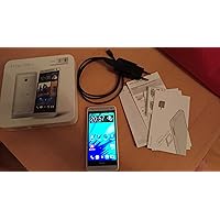 HTC One Mini 16GB 4G LTE Unlocked GSM Cell Phone - Silver (No Warranty)