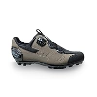 Sidi | Gravel Bike Shoes, Professional Mountain Bike Shoes for Men MTB Gravel, Innovative Closure System, Rubber Toe, MTB Competition Sole