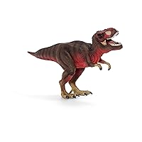 Schleich Dinosaurs Tyrannosaurus Rex - King of the Dinosaurs Tyrannosaurus Rex Toy with TRex Chomping Action Jaw, Dino World Action Figure for Boys and Girls, Gift Ready, Ages 4+