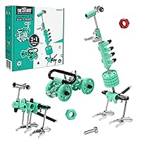 Dino Erector Set, Educational Build Your Own Robot Toy for Kids Ages 6 7 8 9+ Year Old Boys and Girls, Stem Building Toys Engineering Kit, Construction Toys Steam Gifts for Kids