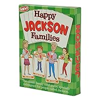 The New Happy Families Personalised Family Card Games: Jackson Family Edition