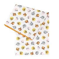 Bumkins Disney Baby Splat Mat for Under High Chair, Babies Toddlers Eating Mess Mat, Waterproof Reusable Cloth for Arts and Crafts, Playtime Mat for Kids, Floor or Table 42inx42in, Winnie The Pooh