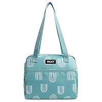 PackIt Freezable Hampton Lunch Bag, Desert Arch, Built with EcoFreeze Technology, Collapsible, Reusable, Zip Closure with Front Pocket and Shoulder Straps, Perfect for Tweens and Adults