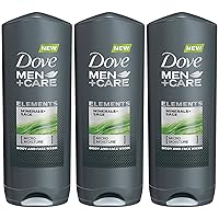 Men + Care Elements Body Wash, Minerals and Sage, 13.5 Ounce (Pack of 3)
