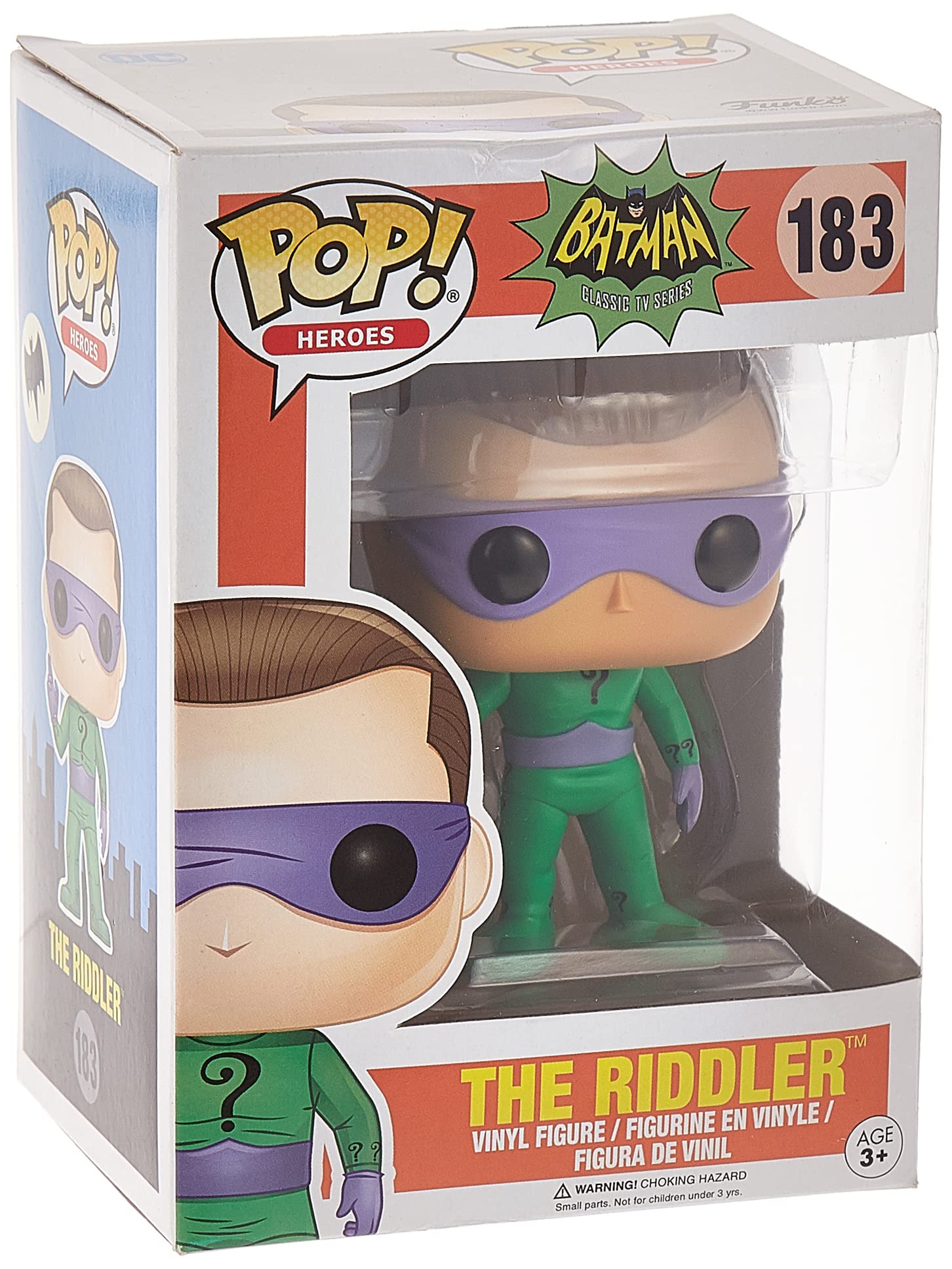 Funko POP Heroes DC Heroes Riddler (Styles May Vary) Action Figure
