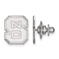 NC State Lapel Pin (Sterling Silver)