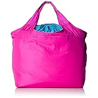Flapper Women's Eco Bag, Foldable, Large, Neon, Pink