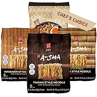 Healthy Asian Ramen Noodles Best Sellers Variety Pack, 4 Flavors (19 Servings, 64 Ounces)