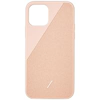 Native Union] CLIC Canvas Case Smartphone Case Compatible with iPhone 11 Pro - Premium Woven Cover Rose