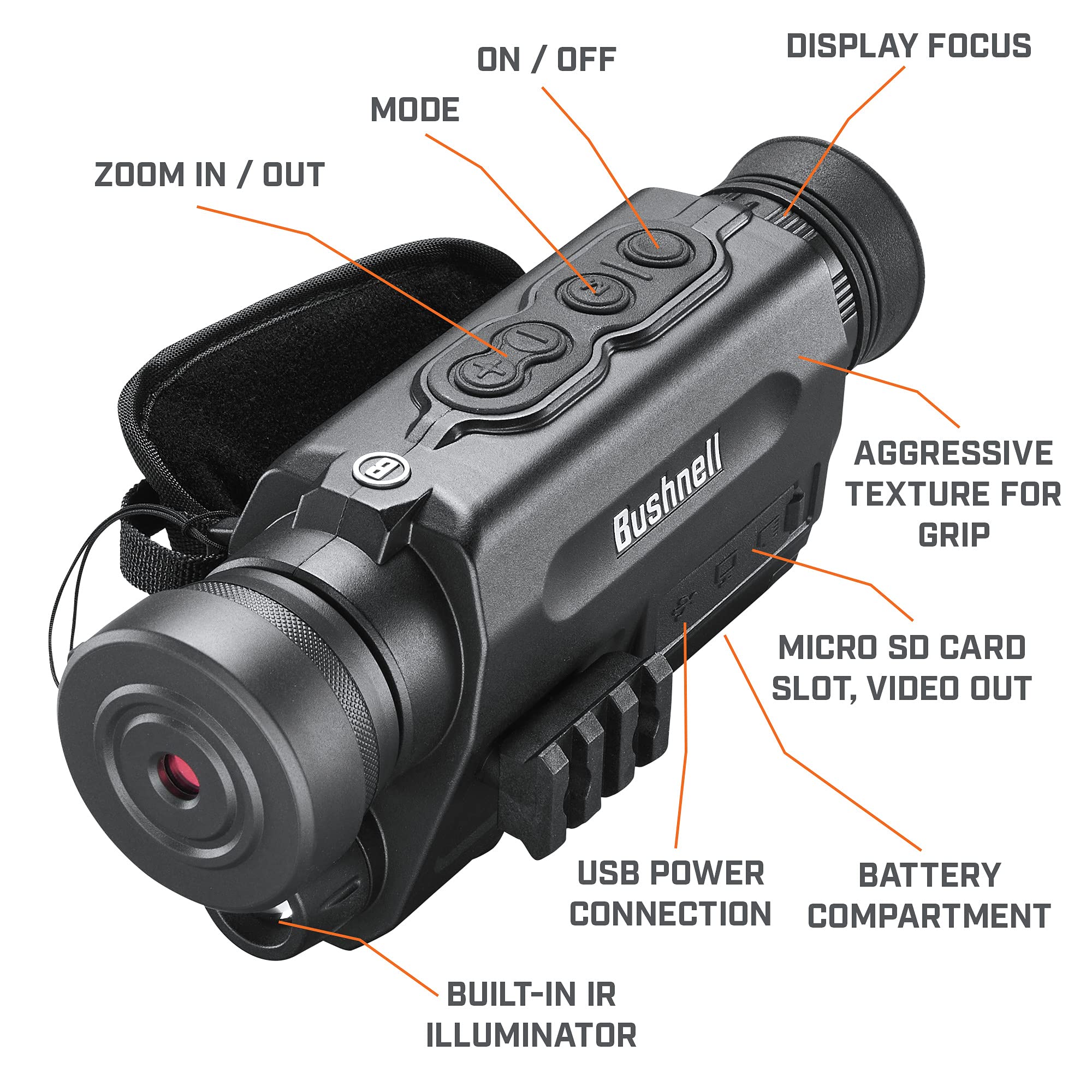 Bushnell EX650 Digital Equinox X650 Night Vision 5x 32mm Monocular