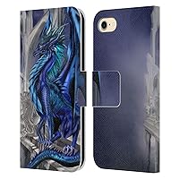 Head Case Designs Officially Licensed Ruth Thompson Nightfall Dragons Leather Book Wallet Case Cover Compatible with Apple iPhone 7/8 / SE 2020 & 2022