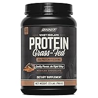 ONNIT Grass Fed Whey Isolate Protein - Mexican Chocolate (20 Servings)