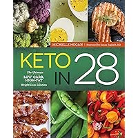 Keto in 28: The Ultimate Low-Carb, High-Fat Weight-Loss Solution Keto in 28: The Ultimate Low-Carb, High-Fat Weight-Loss Solution Paperback Spiral-bound
