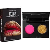 Maybelline New York Lip Studio Python Metallic Lip Makeup Kit, Wild, 0.09 oz.