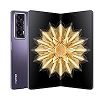 Honor Magic V2 Standard Edition Dual SIM 512GB ROM + 16GB RAM (GSM | CDMA) Factory Unlocked 5G Smartphone (Phantom Purple) - International Version
