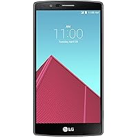 LG Electronics G4 H815 Unlocked Cell Phone - Retail Packaging - Black Leather