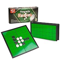 Sterling Games Othello Reversi Strategy Board Game 9.75 Inch Board with Folding Magnetic Board and Pieces for Home and Travel