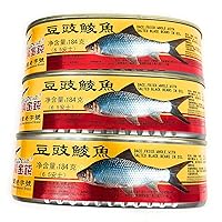 Dace (Fried & Whole) w/ Salted Black Bean in Oil 6.5 oz (3 pack)