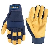 Wells Lamont Men's Hydrahyde Waterproof Leather Work Gloves