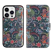 LUMARKE Designed for iPhone 15 Pro Max Wallet Case - Detachable Flip Folio Cover - RFID Blocking 4 Card Slots Holder - Leather Magnetic Kickstand - Protective Phone Case 6.7