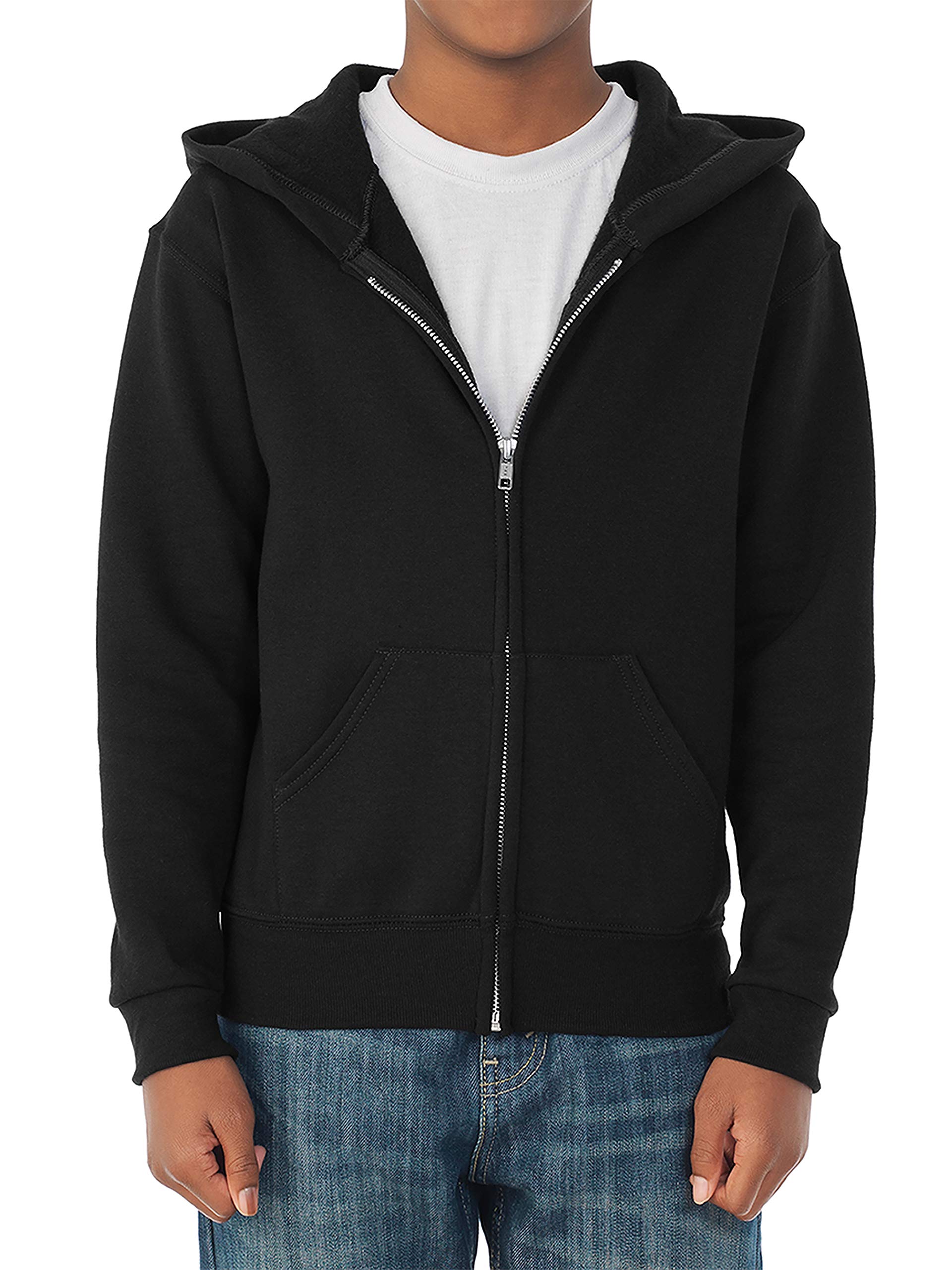 JERZEES Youth Nublend Fleece Sweatshirts & Hoodies, Cotton Blend, Sizes S-XL
