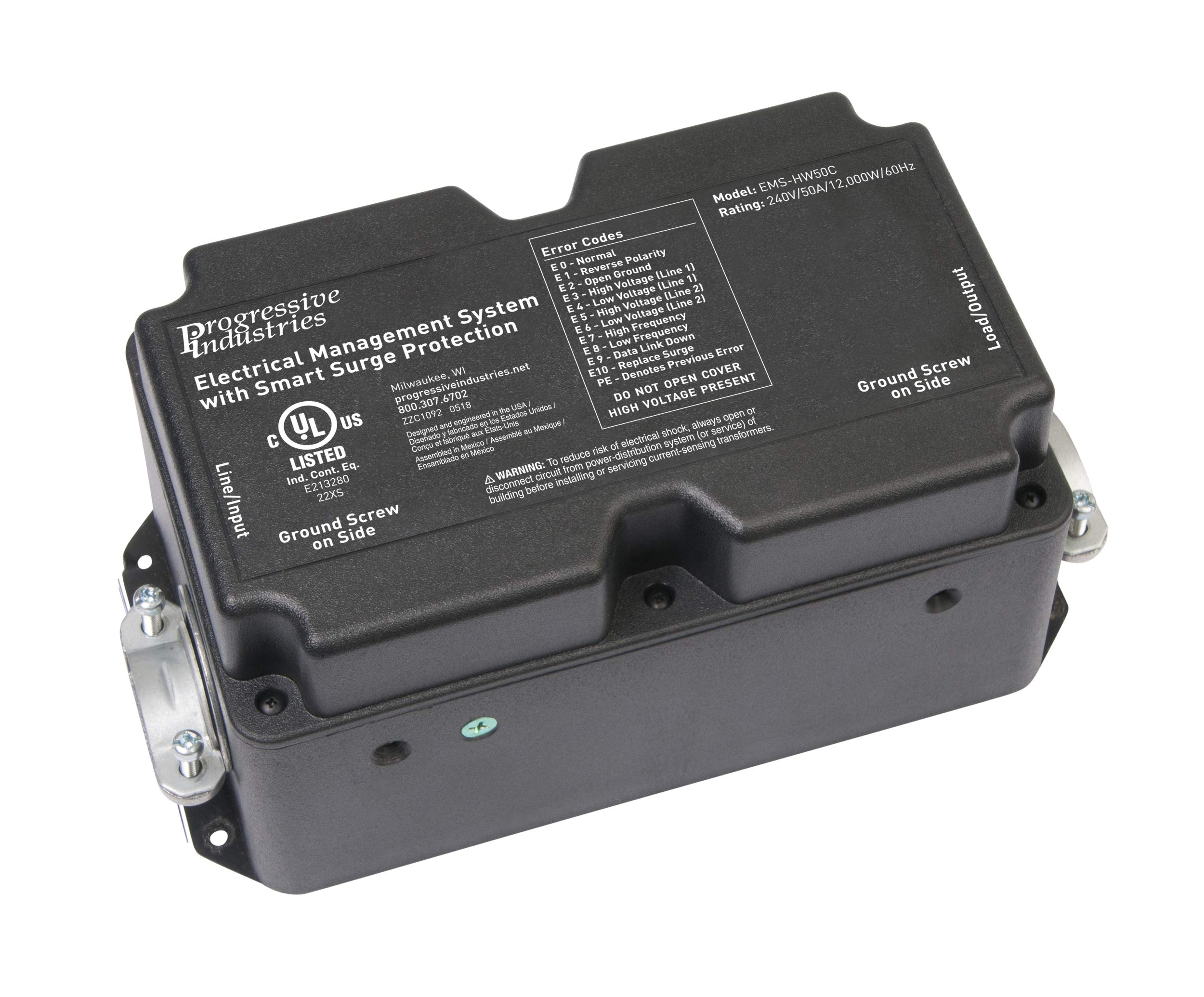 Progressive Industries RV Surge Protector, Available in 30/50 Amp, Portable and Hardwired Options.