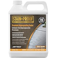 Stain Proof Premium Impregnating Sealer - 1 Quart, Protects Against Stains, Water Damage & Dissolved Salts, Sealer for Granite, Marble, Tile & Stone; for Indoor & Outdoor Application Stain Proof Premium Impregnating Sealer - 1 Quart, Protects Against Stains, Water Damage & Dissolved Salts, Sealer for Granite, Marble, Tile & Stone; for Indoor & Outdoor Application