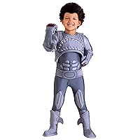 Official Shark Boy and Lava Girl Toddler Gray Shark Boy Costume, Boys Superhero Jumpsuit Costume