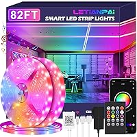 Multi-Color 5050 RGB Flexible LED Strip Light with 44key Remote VIPMOON USB TV Backlight 4x50cm Background Bias Lighting for HDTV PC Monitor Home Theater Decoration 