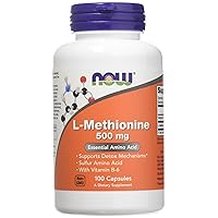 Foods L-Methionine 500 mg - 100 Caps 3 Pack