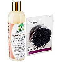 Fountain Mighty Roots Hair Retention Shampoo With Shampoo Brush