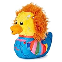 TUBBZ Chucky Collectable Rubber Duck Plushie - Official Chucky Merchandise - Horror Film Soft Toy