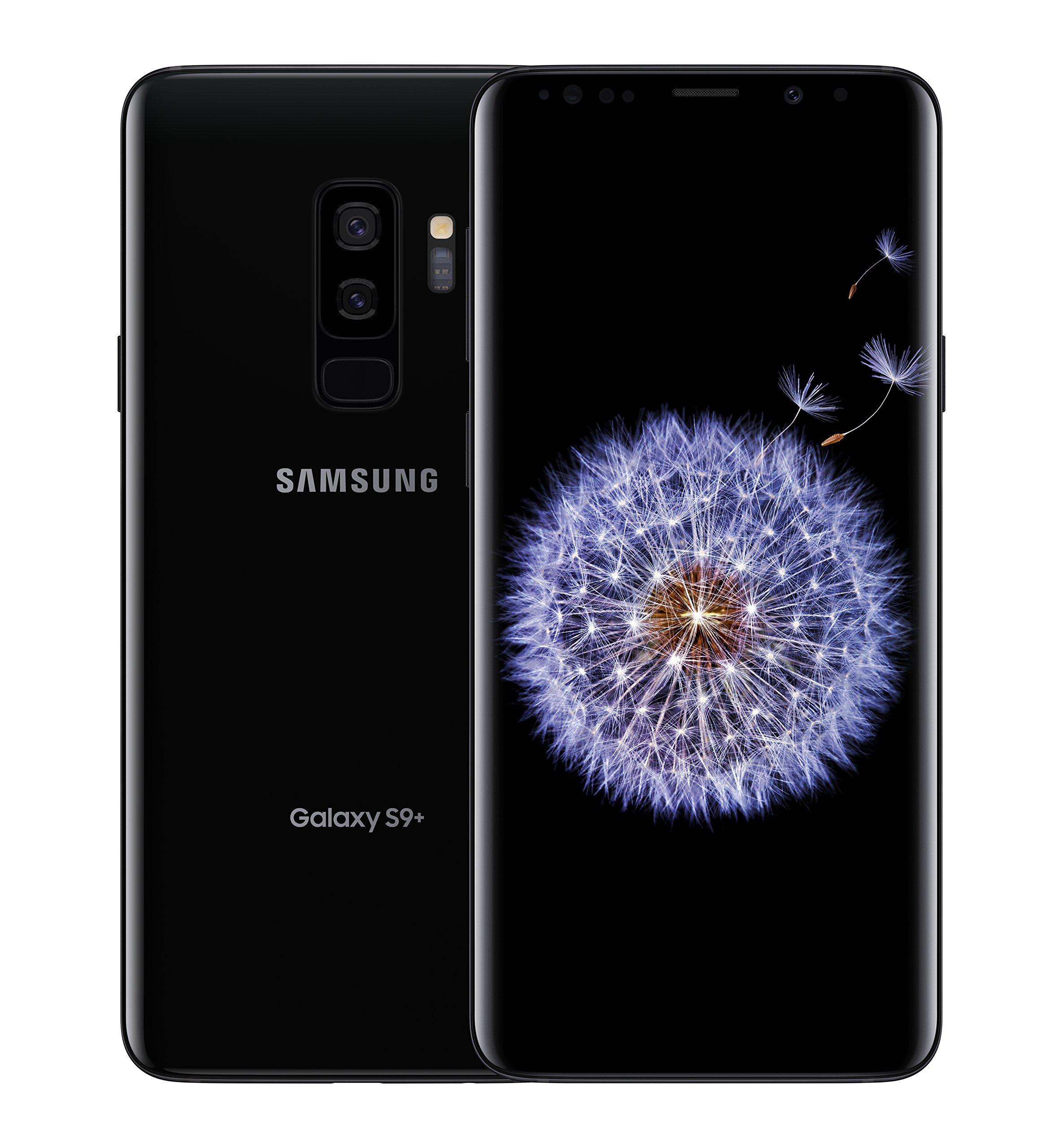 Samsung Galaxy S9 Plus (SM-G965F/DS) 6GB/128GB 6.2-inches LTE Dual SIM Factory Unlocked - International Stock No Warranty (Midnight Black)