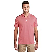 Port Authority Gingham Polo K646 L Rich Red/ White