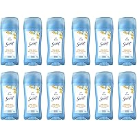 Secret Invisible Solid Antiperspirant and Deodorant for Women, Spring Breeze Scent, 2.6 oz (Pack of 12)